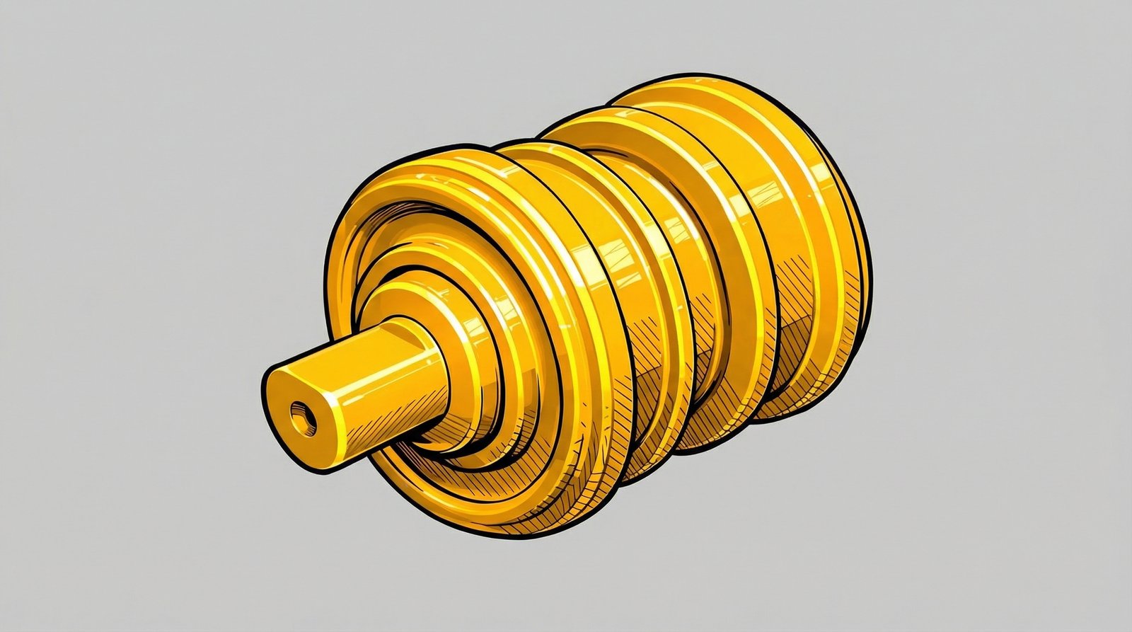 121-0827 - Rolete inferior duplo